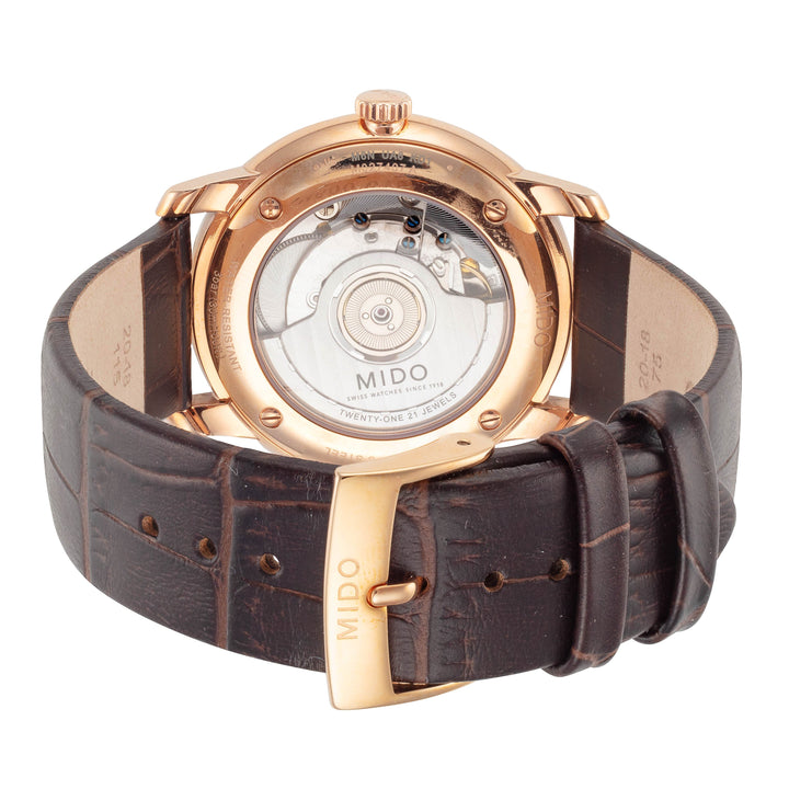 Baroncelli II 39mm / Black / Dark Brown | Black Dial