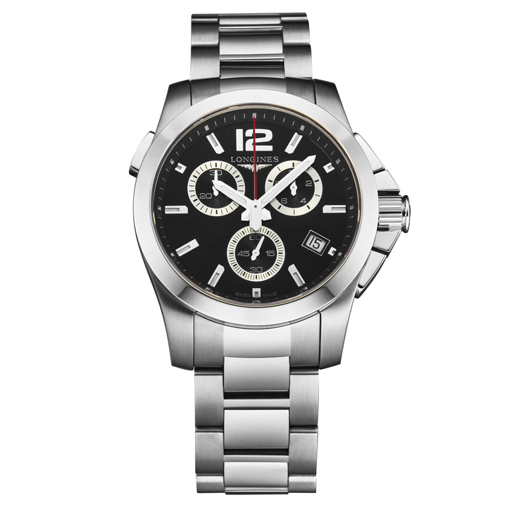 Conquest L37024566 / Black | Black Dial