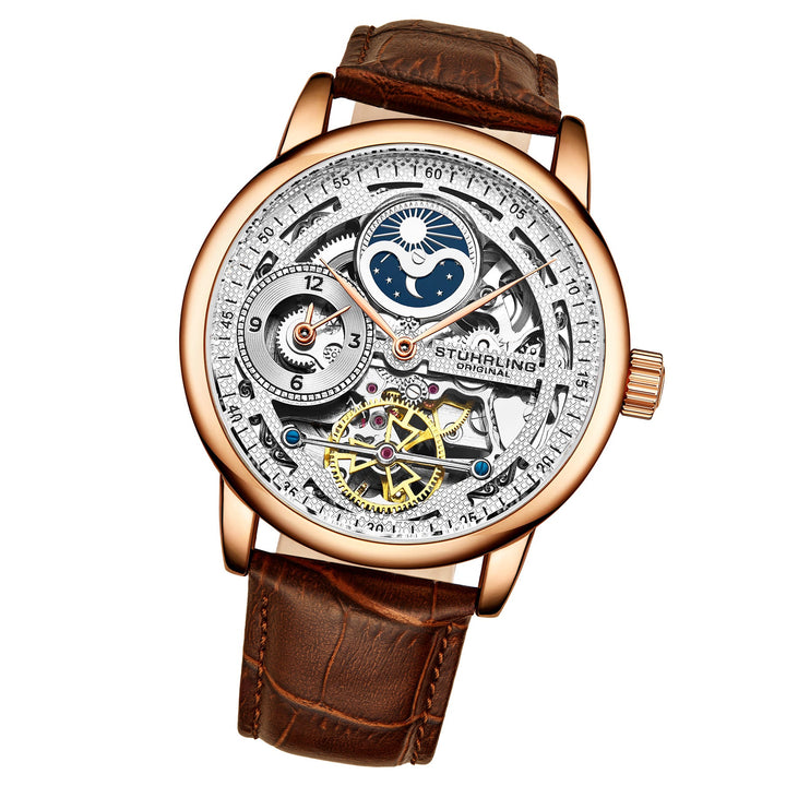 Legacy Brown/Leather/Silver Dial/Rose Case 3917.3 | Silver Dial