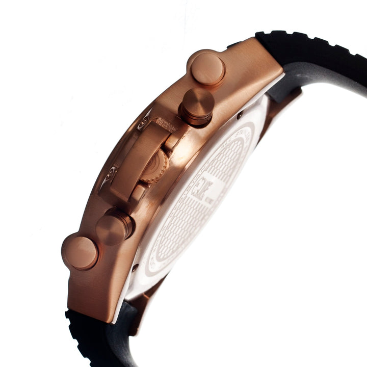 Rollbar Black/Rose Gold/White | Gray Dial