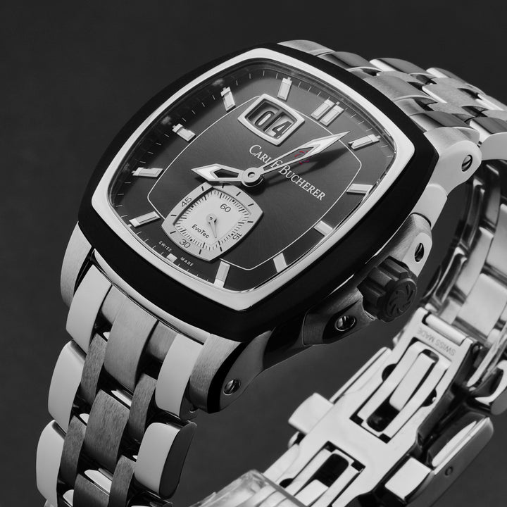 Patravi Black / Stainless Steel Black Dial