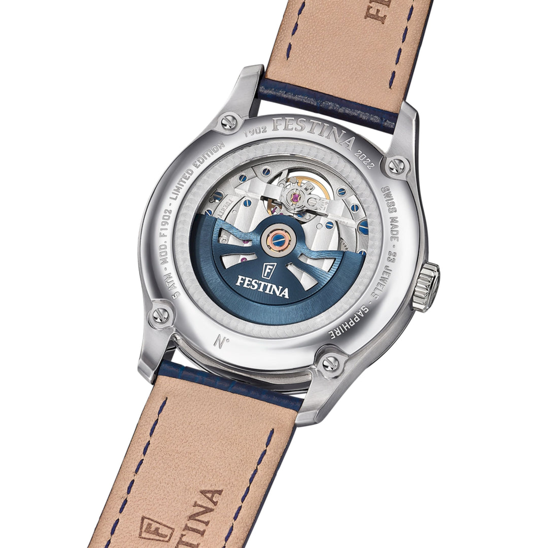 Open Heart Limited Edition Blue / Leather | Blue Dial