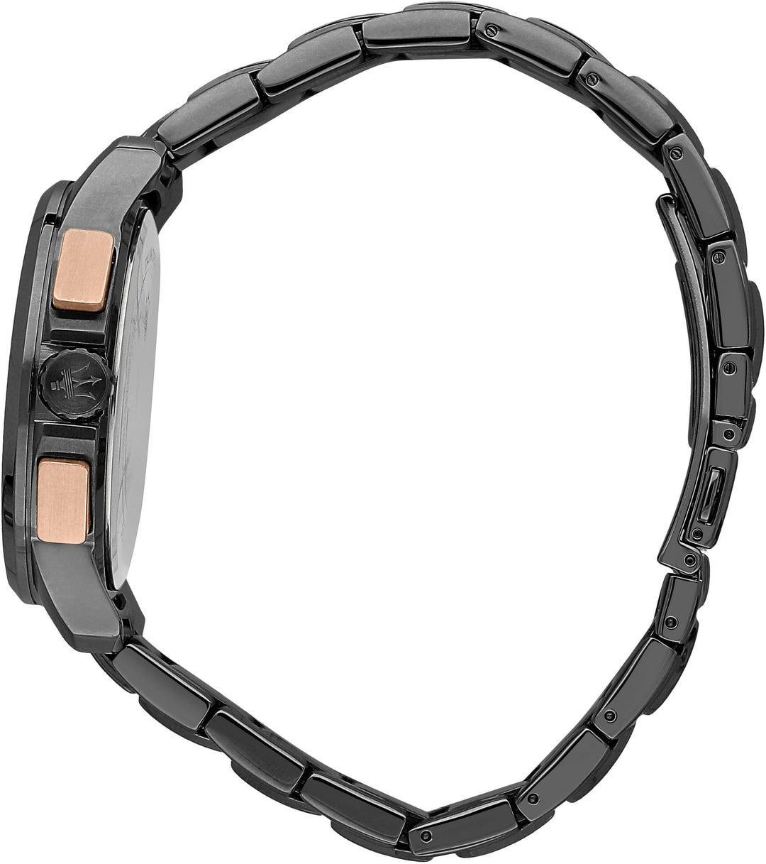 SUCCESSO Black / Stainless Steel Black Dial