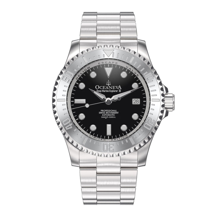 Deep Marine Explorer III – Black Dial