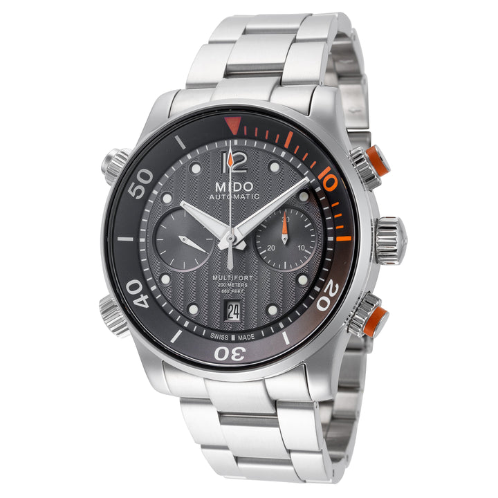 Mido 44mm / Silver / Anthracite | Anthracite Dial