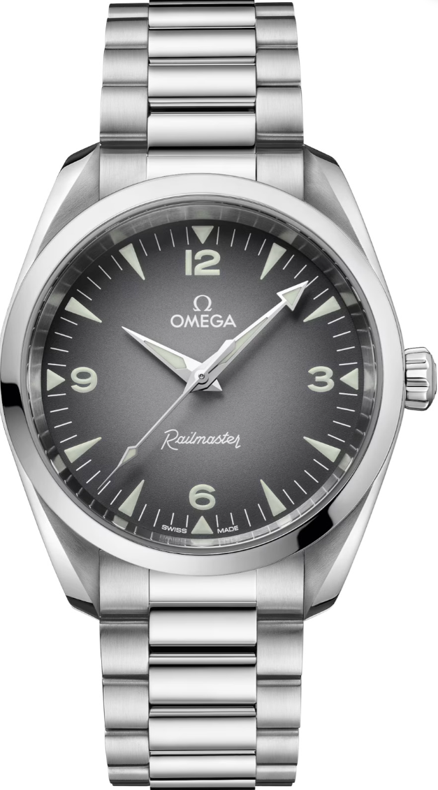 Seamaster Railmaster 38mm Gray Dial