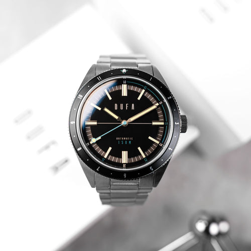 Dufa Freitaucher Automatic Black | Black Dial