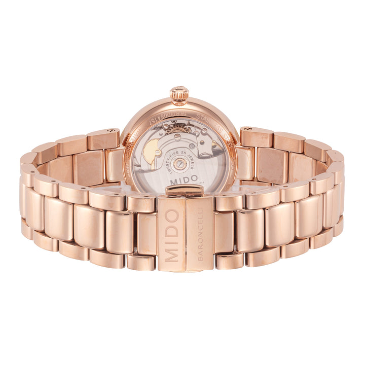 Baroncelli II 33 mm / Silver / Gold Silver Dial
