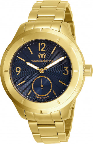 Moonsun 42 mm / Blue / Gold Blue Dial