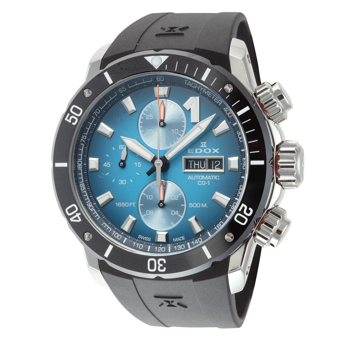CO-1 45mm / Blue / Black | Blue Dial