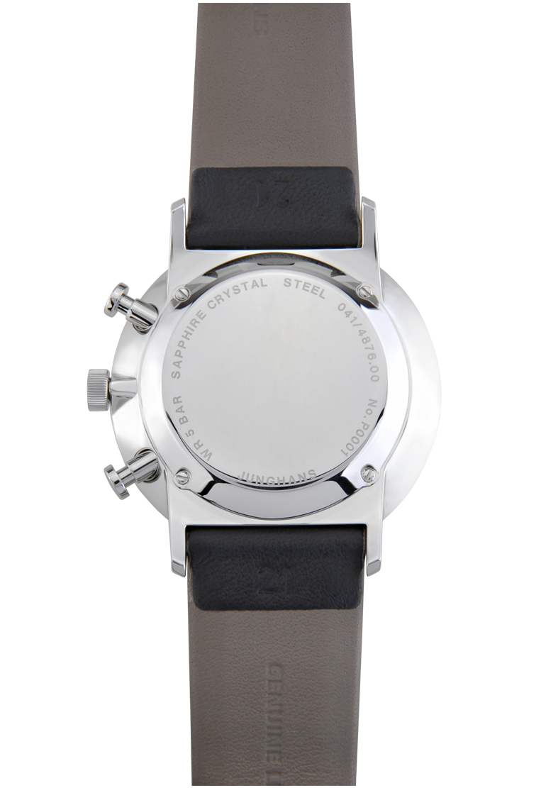Form C Anthracite Dial / Black Leather Strap Anthracite Dial