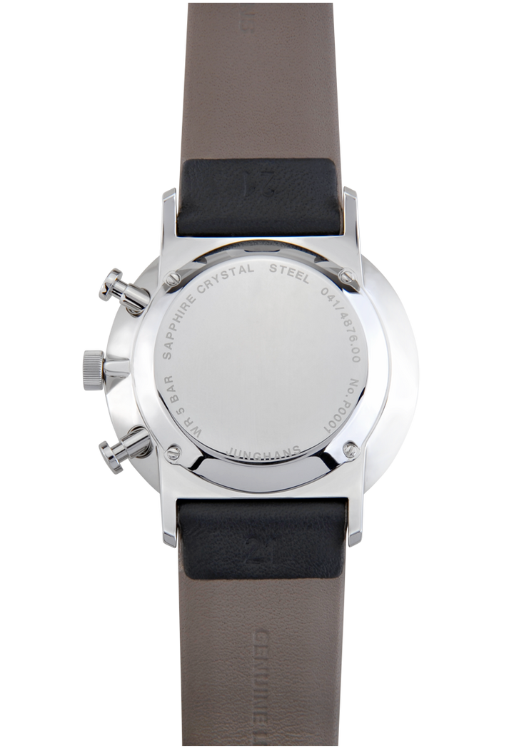 Form C Anthracite Dial / Black Leather Strap Anthracite Dial
