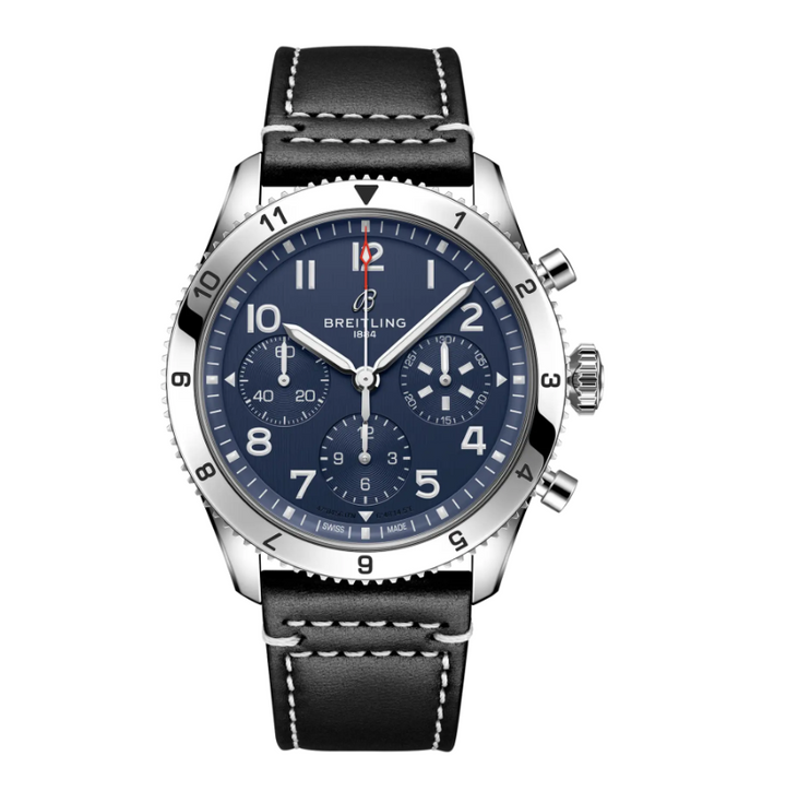 Classic Avi Chronograph 42mm / Blue | Blu chrno Dial