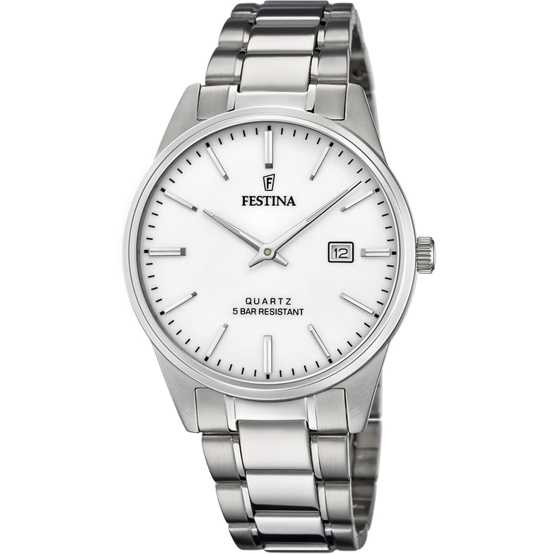 Acero clasico Silver / Stainless Steel | Silver Dial