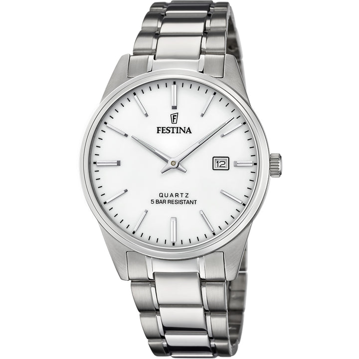 Acero clasico Silver / Stainless Steel | Silver Dial