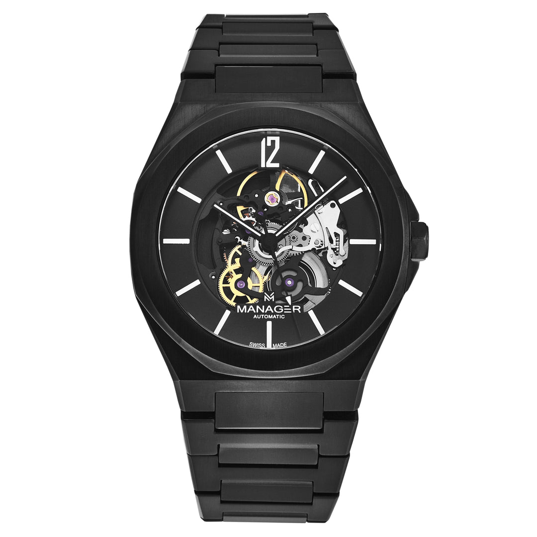 Open mind MAN-RO-09-NM / Black | Black Dial