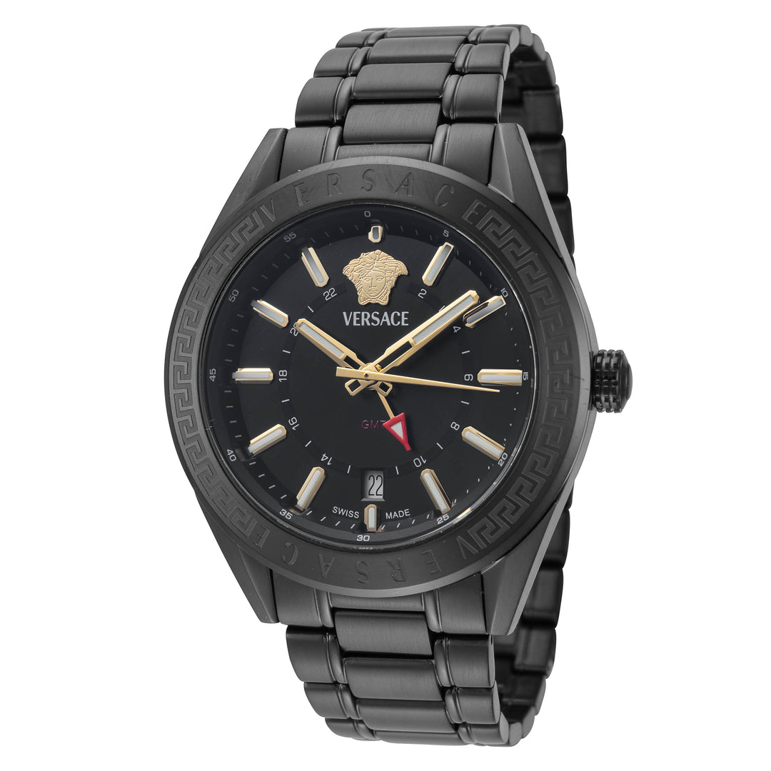 V-Code 42mm / Black / Black | Black Dial