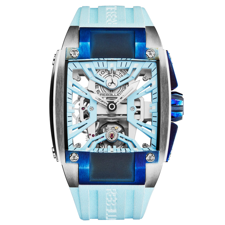 Re-Volt RBREV2H.ONW19 / Blue Skeletonized | Blue Skeletonized Dial