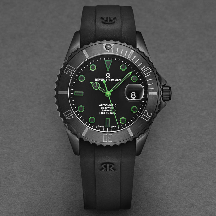 Diver 17571.2774 / Black | Black Dial
