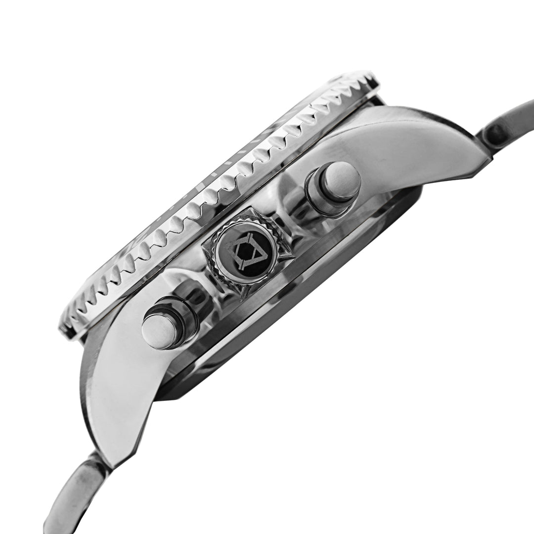 AK1094SSBK-Sport Silver/Stainless Steel | Black Dial