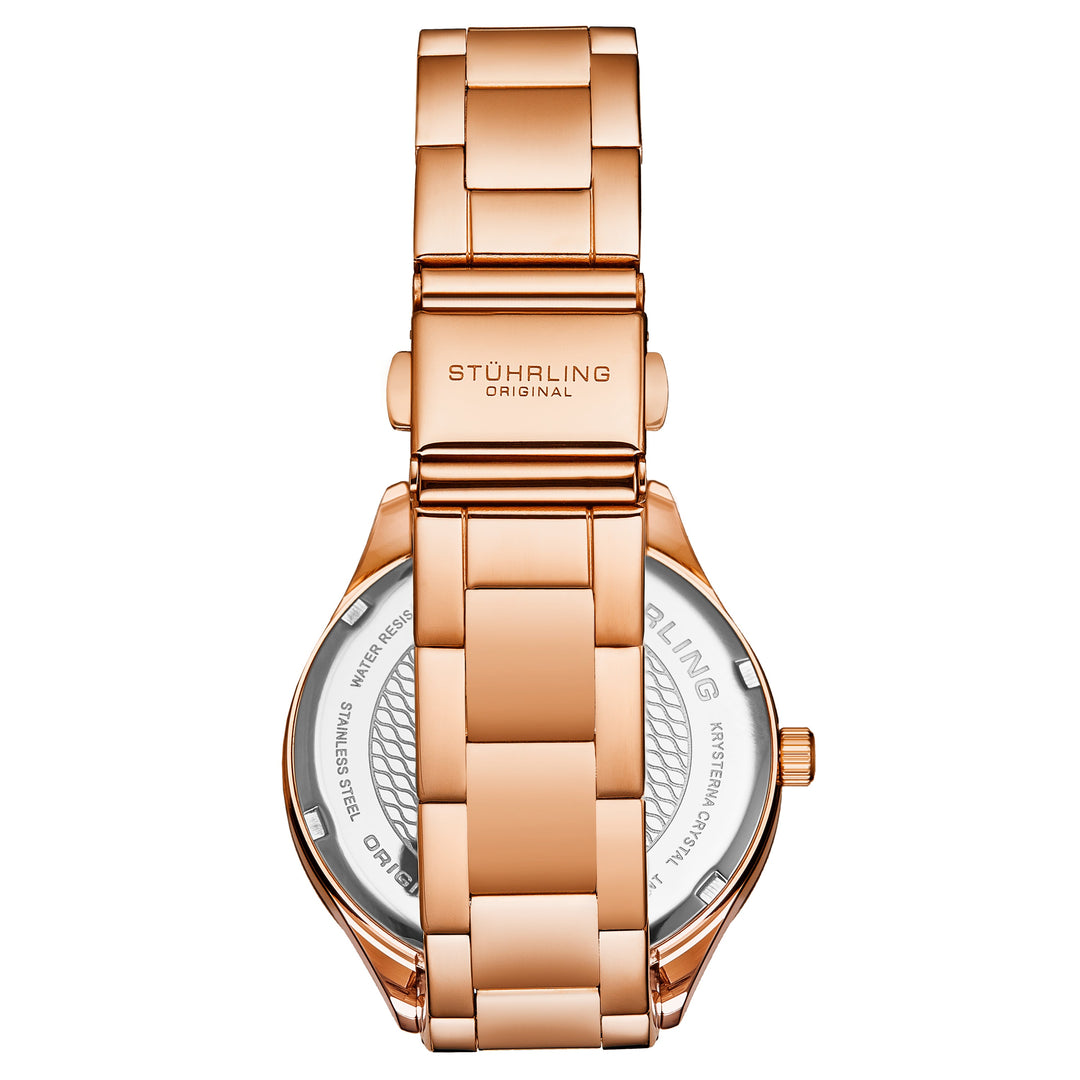 Saylor Mother of Pearl Quartz Classic Rose/Stainless | White Dial