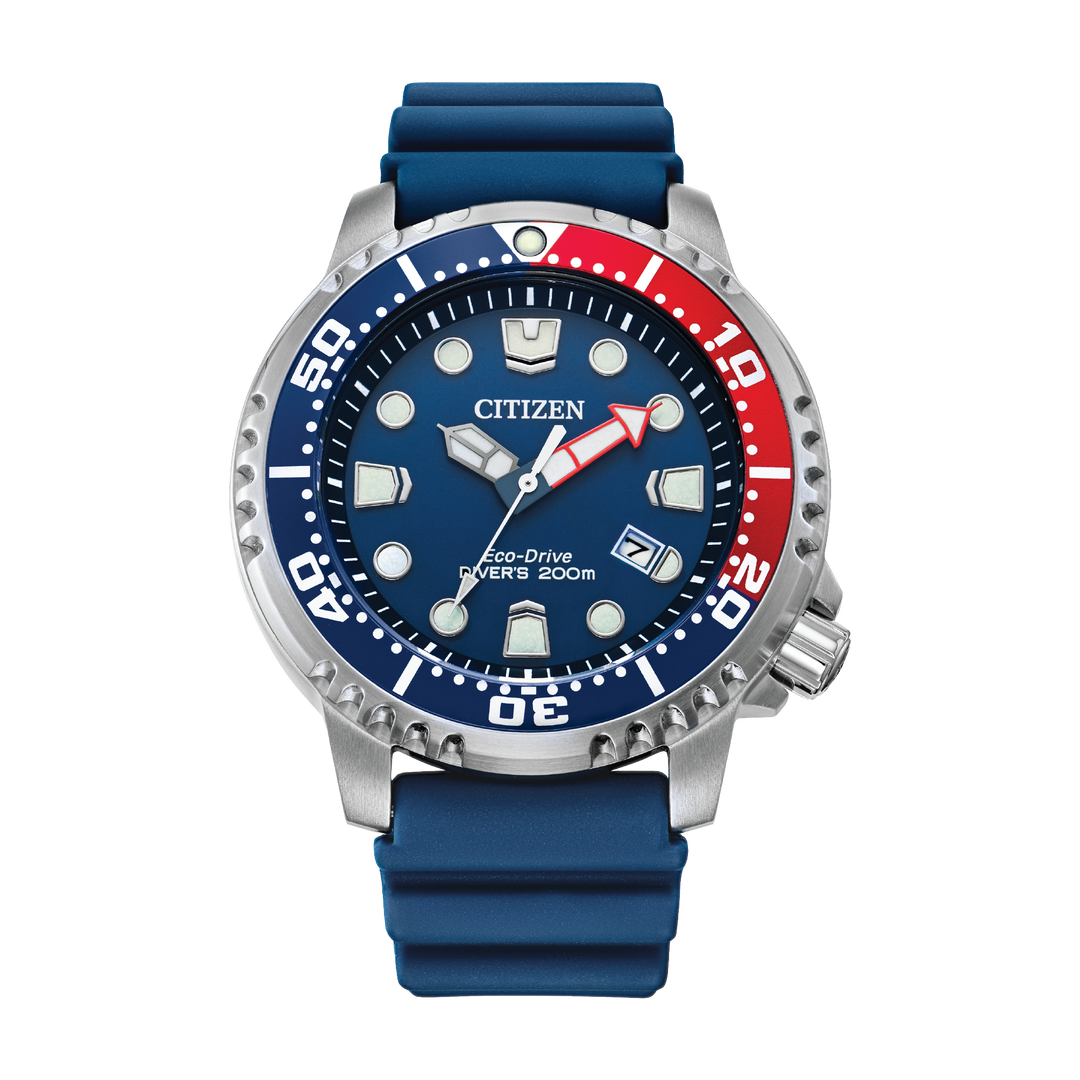 Promaster Dive Blue / Polyurethane | Blue Dial