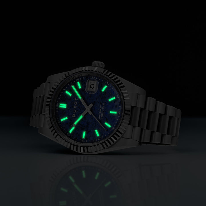 Marcel Automatic Lapidary Limited Edition Blue / Stainless Steel | Blue Dial