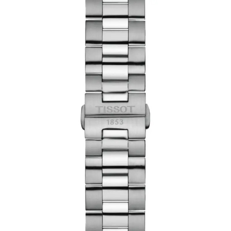 Gentleman Titanium Silver-tone Blue Dial