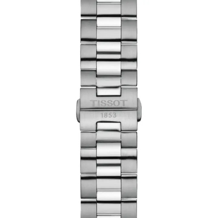 Gentleman Titanium Silver-tone Blue Dial