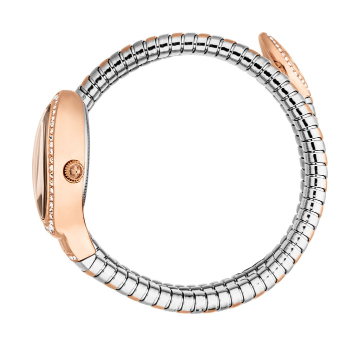 Carezza 22mm / Rose Gold / Silver and Rose Gold | Rose Gold Dial