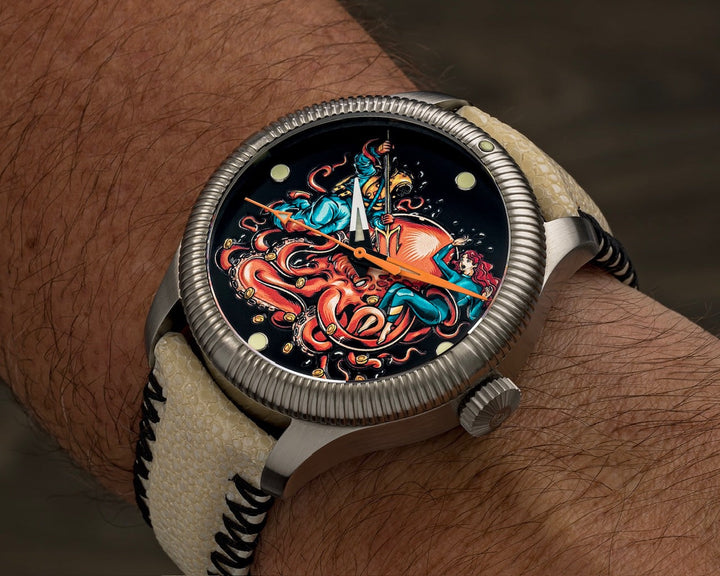 OC-AB-01 | Blue Dial