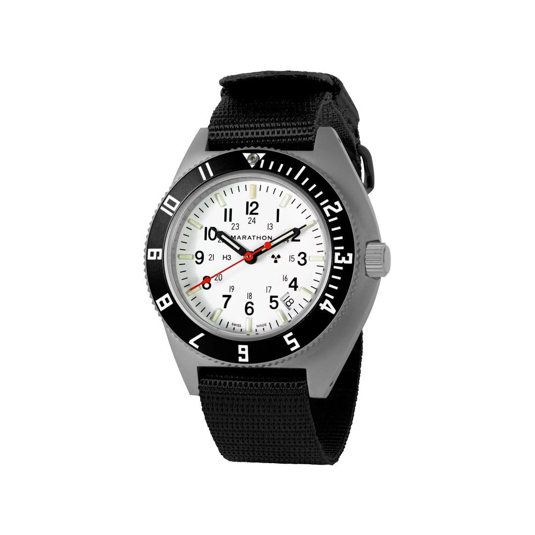 NAV, DATE, QUARTZ, SAPH, ARCTIC NGM, COL: SS//BKBK NYLON 11" Arctic SSNAV-D on 1