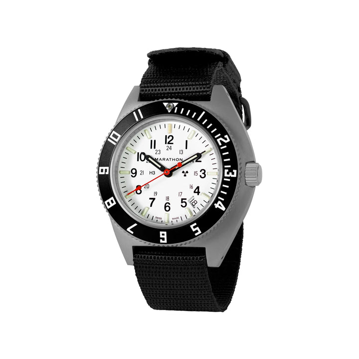 NAV, DATE, QUARTZ, SAPH, ARCTIC NGM, COL: SS//BKBK NYLON 11" Arctic SSNAV-D on 1
