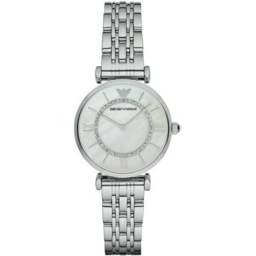 Classic White Mother-Of-Pearl Dial / Stainless Steel Bracelet Mother-of-Pearl Di
