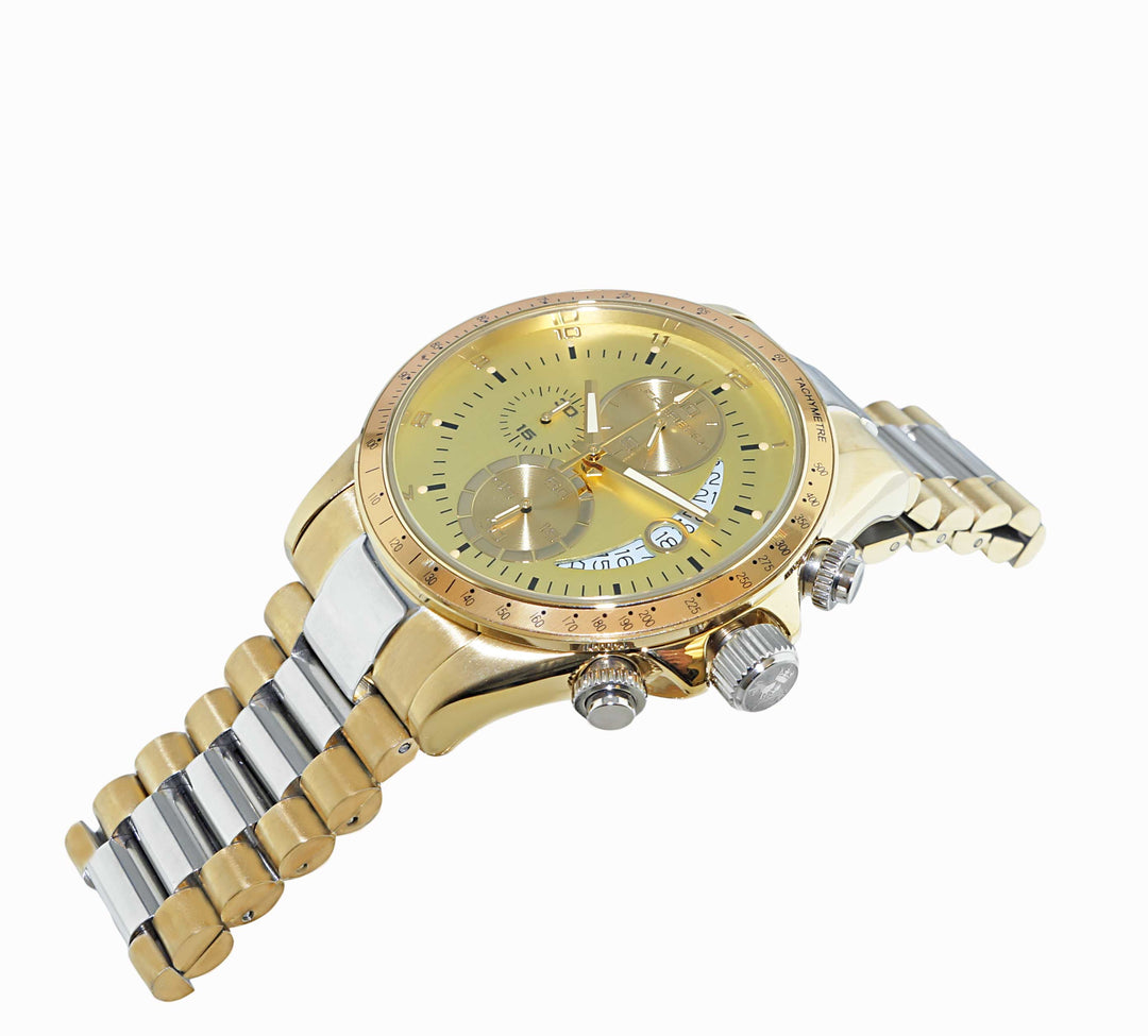 WINNER CIRCLE Yellow/2-Tone Gold | Yellow Dial