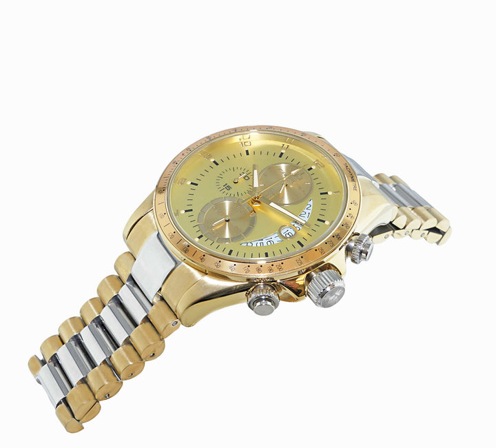 WINNER CIRCLE Yellow/2-Tone Gold | Yellow Dial