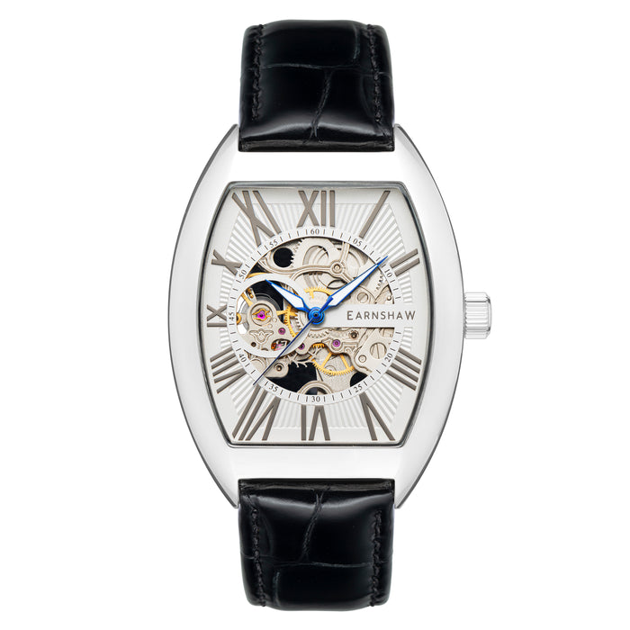 BEAUCHAMP AUTOMATIC SKELETON White / Leather | White Dial
