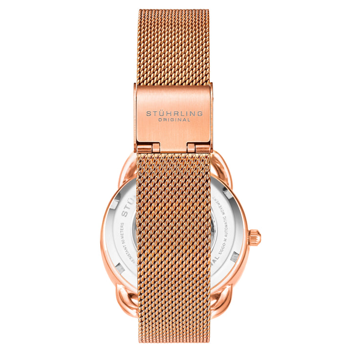 Legacy-3990m.4 Rose Gold Stainless Steel | Salmon Dial