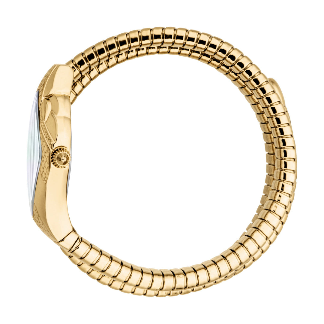 Snake 22mm / White Mother-of-Pearl / Gold | White Mother-of-Pearl Dial