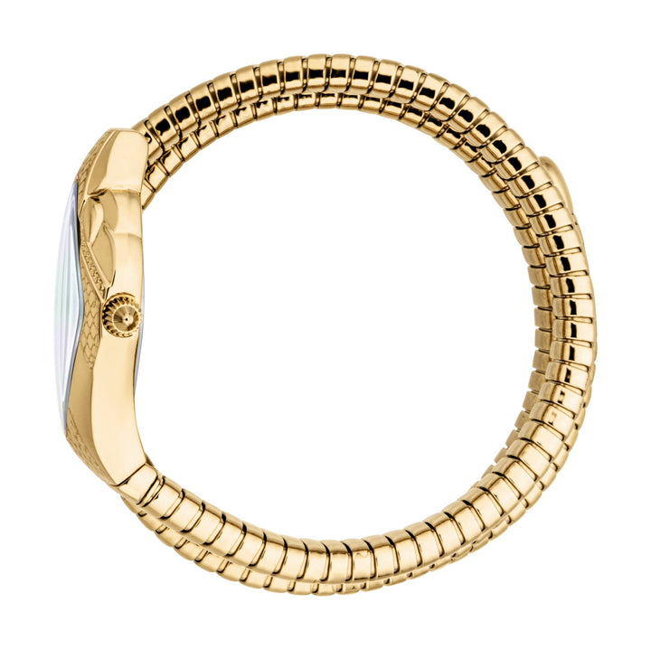 Snake 22mm / White Mother-of-Pearl / Gold | White Mother-of-Pearl Dial