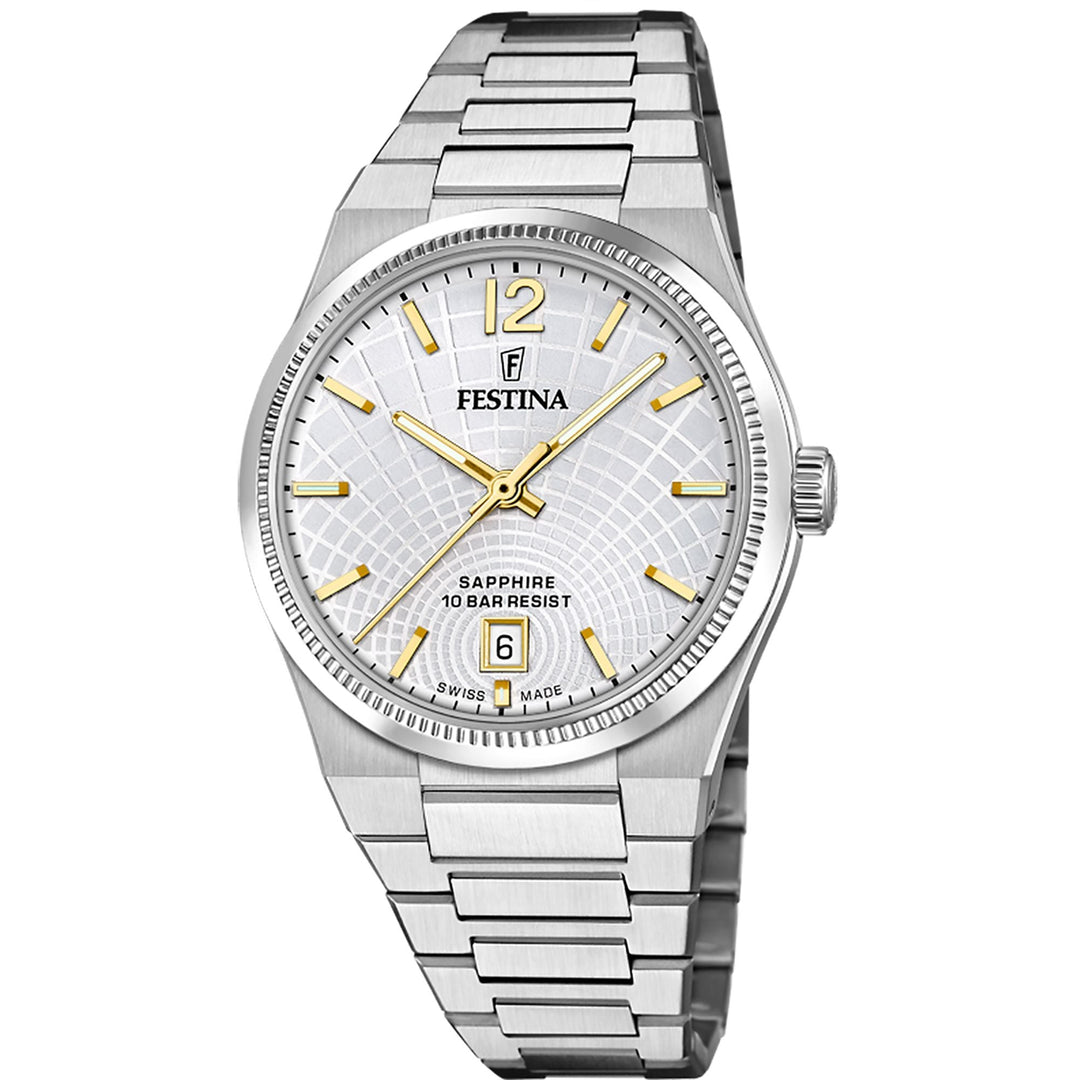 Rive Silver / Stainless steel Silver Dial