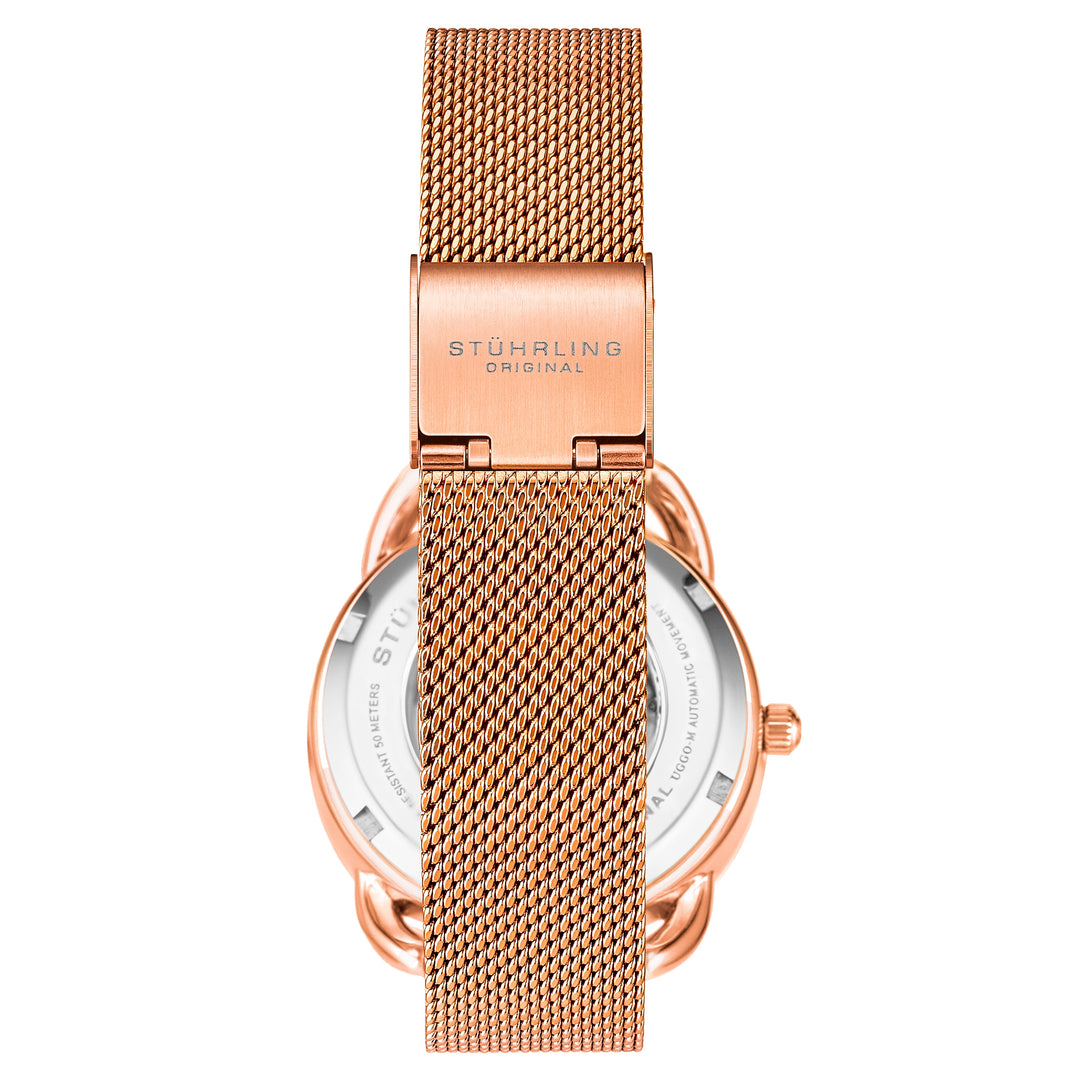 Legacy-3990m.3 Rose Gold Stainless Steel | Blue Dial