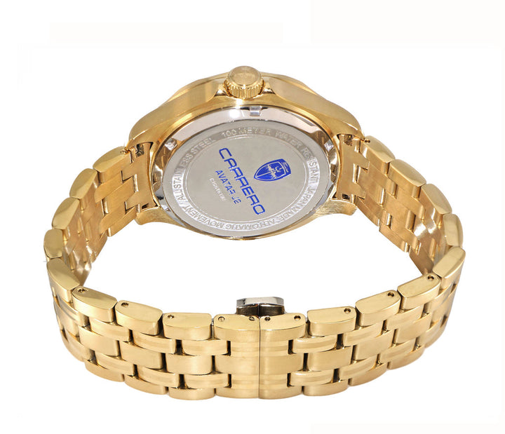 AVATAR-J2 Goldtone/Blue | Blue Dial