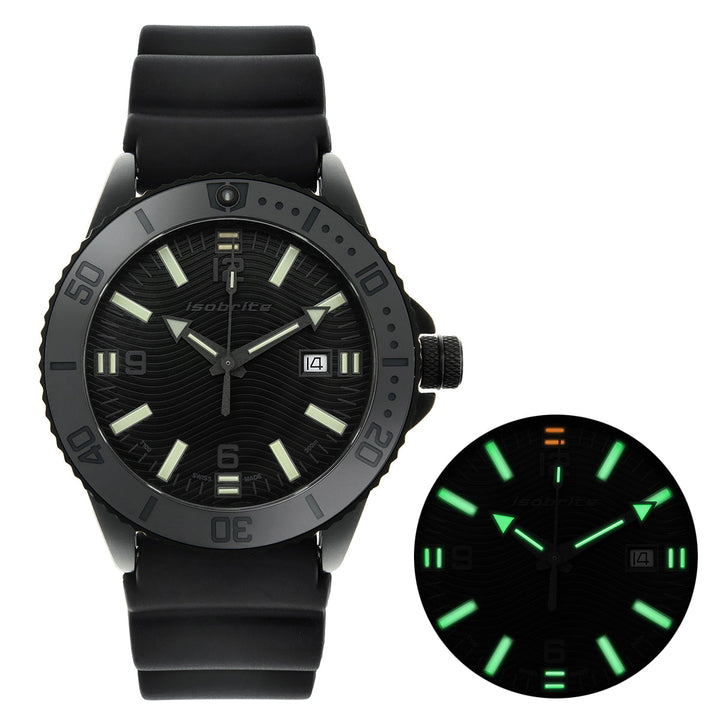 Naval Series T100 Tritium Markers | Black Dial
