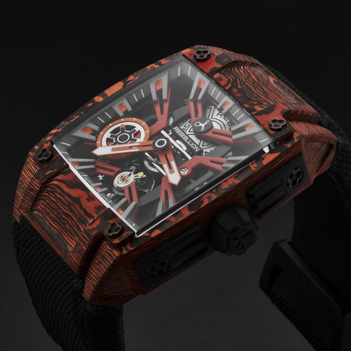 Re-Volt RBREV3H.CA.MAV / Black Orange Skeletonized | Black Orange Skeletonized D