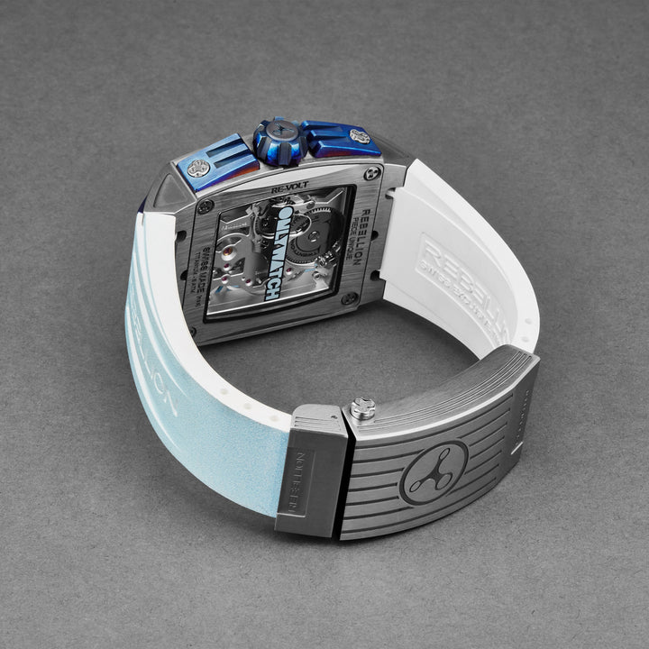 Re-Volt RBREV2H.ONW19 / Blue Skeletonized | Blue Skeletonized Dial