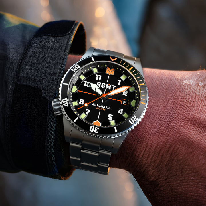Recon Diver Automatic Black / Stainless Steel | Black Dial
