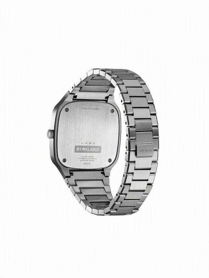 Square Green dial / Silver Stainless Steel Bracelet Green Dial
