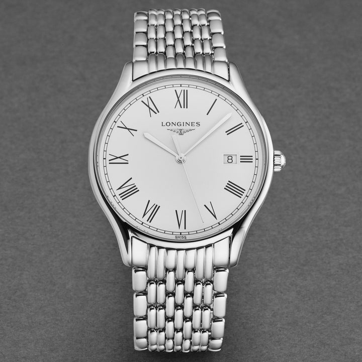 Lyre White  / Stainless Steel White Dial