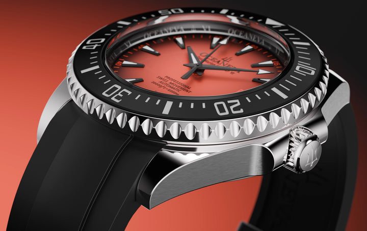 Oceaneva Deep Marine Explorer VI 6000M - Coral Titanium Automatic 6000m/CoralBur
